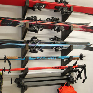Six Pair Custom Ski Rack