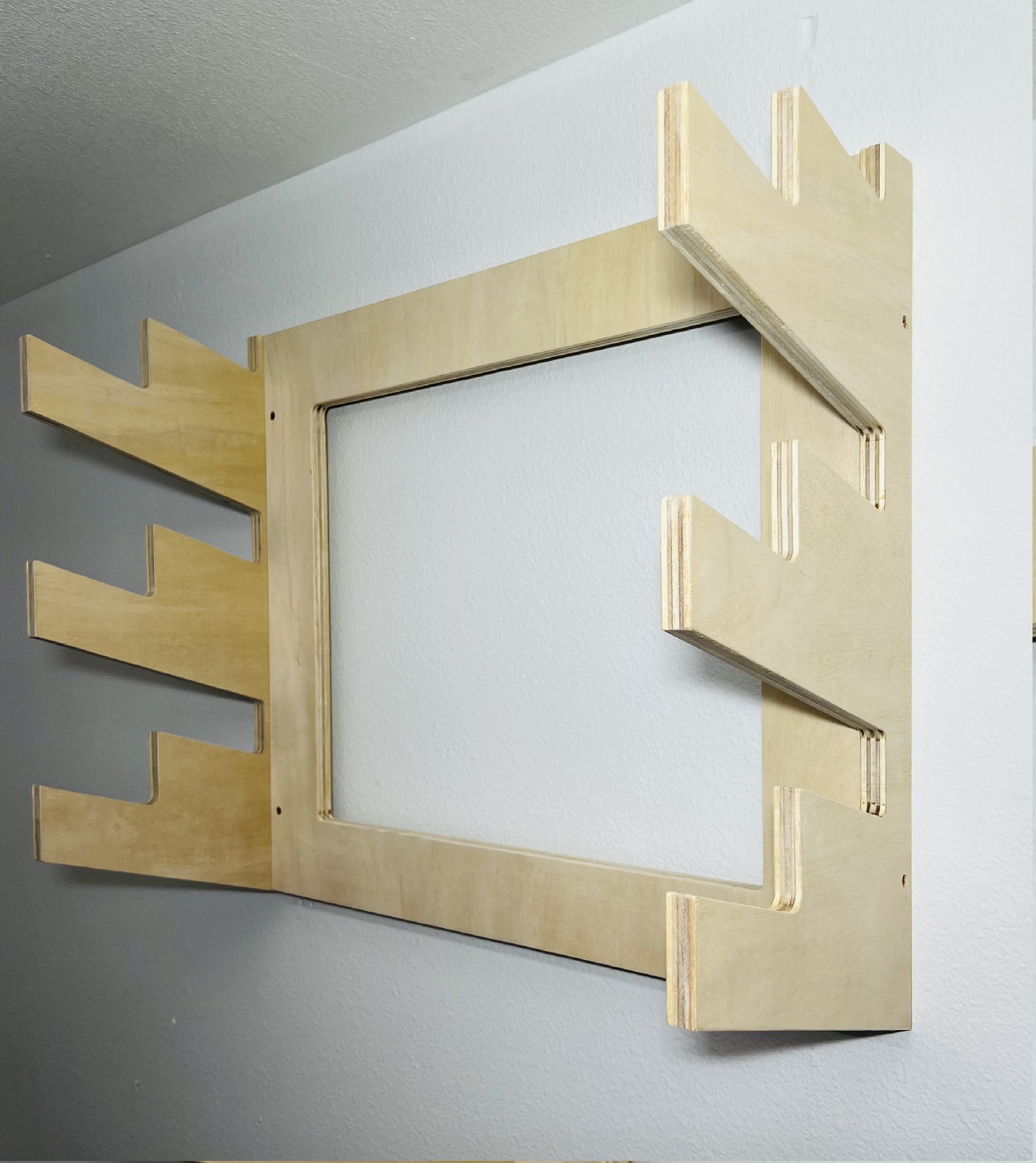 Compact Six Pair Ski Rack